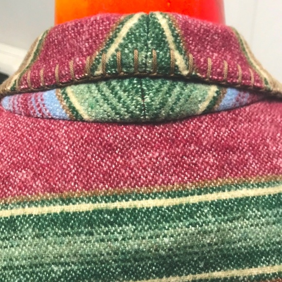 VINTAGE David Paul Southwestern BOHO BLAZER - Picture 6 of 7